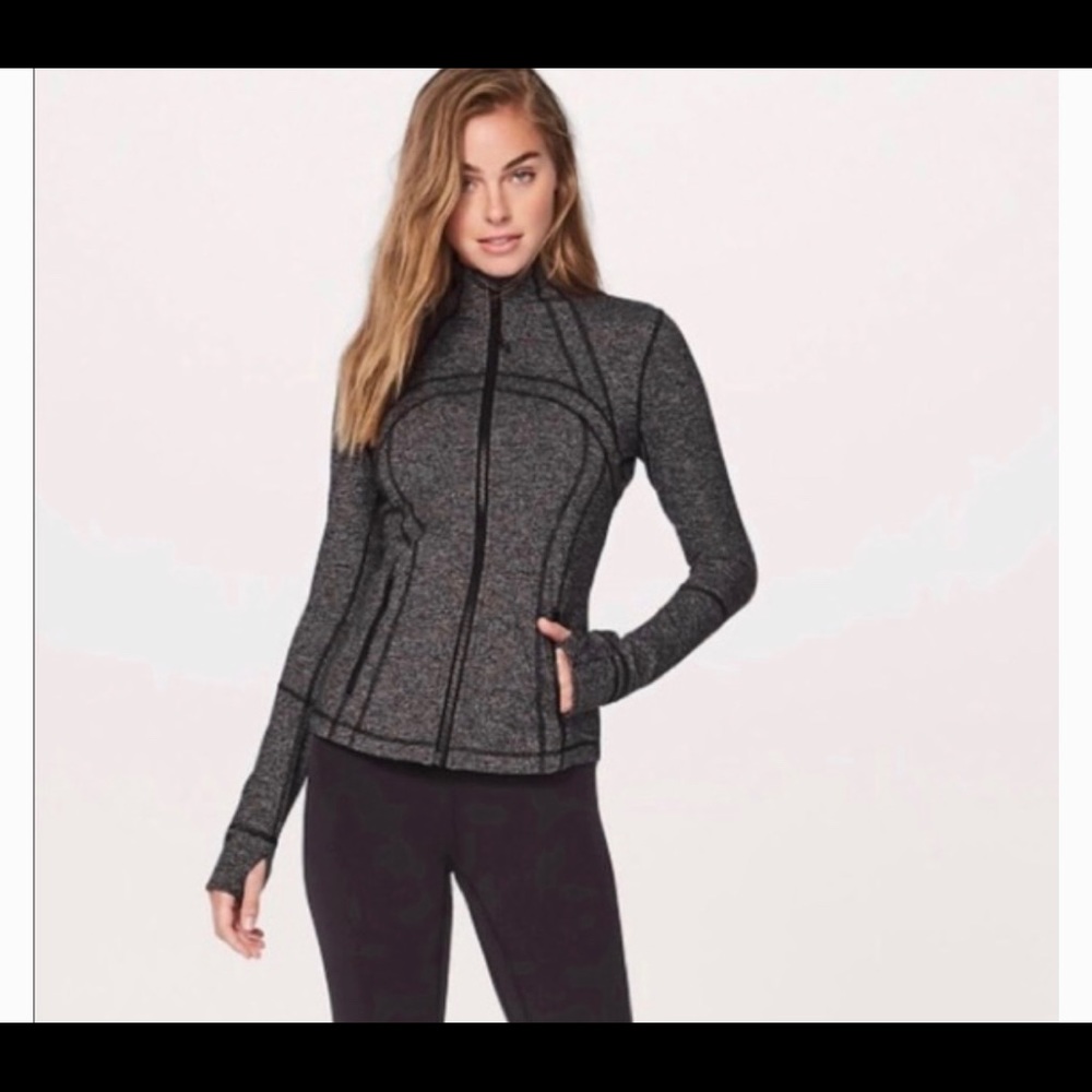 Lululemon Define Jacket Black/White 8